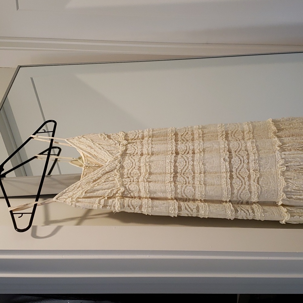 Willow and Clay lace maxi dress